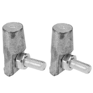 Imagem de 2pcs U1 Terminal Bateria Bandeira para Adaptadores Poste Superior, Conectores Adaptador Terminal Bateria Poste de Bandeira para Conversão do Grupo U1