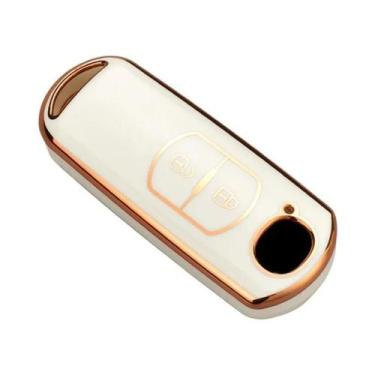 Imagem de Capa De Chaveiro Para Chave De Carro Mazda TPU Flip Key Case Shell Fob