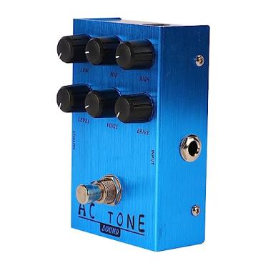 Imagem de Efeitos de Guitarra Elétrica Pedal de Unidade Effector Guitarra Reverb Efeitos de Simulação de Distorção de Guitarra e Efeitos de Overdrive para Guitarristas (AN 33 Azul)