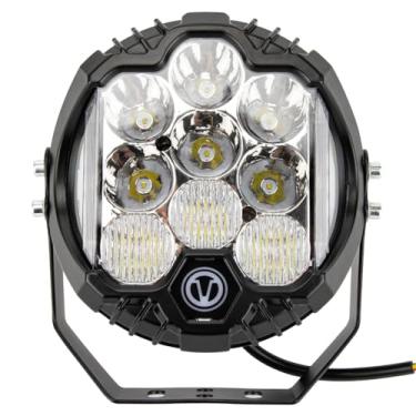 Imagem de PSLER 5 Inch LED Offroad Light with DRL, 90W Driving Light LED Light Bar（white）