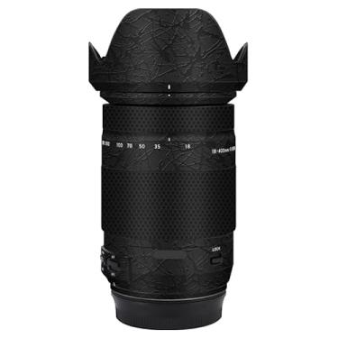 Imagem de Adesivo de lente de câmera para Tamron 18-400 mm F3.5-6.3 Di II VC HLD adequado para Canon EF-Mount Macro Coat Wraps Film Protector Vinyl Decal Skin 18 400 (Splash Ultra Preto)