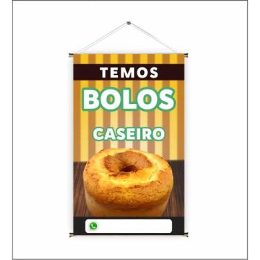 Imagem de Banner pronto Bolo Guii ATL BA 059 medida 45x70 cm arte pronta