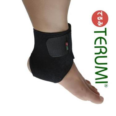 Imagem de Tornozeleira Magnética Neoprene Preto Único Bilateral - Terumi