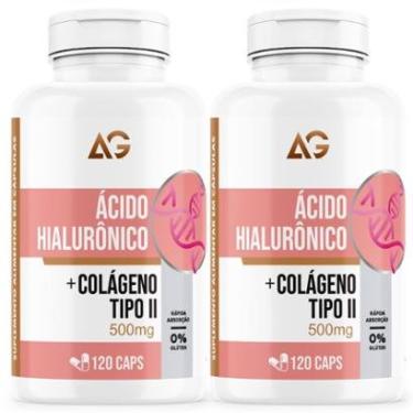 Imagem de Ácido Hialurônico Auge Nutrition 12o Cápsulas-Unissex