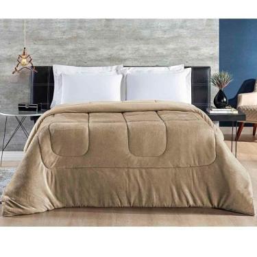 Imagem de Coberdrom Hot Quente Casal Queen Malha 140G 100% Algodão Manta Flannel