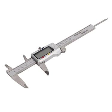 Imagem de Paquímetro Digital, Escala Transparente, Conversão Métrica/polegada, Aço Inoxidável, Portátil, Display LED, para Medição de Objetos (-1111210085611)