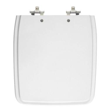 Imagem de Assento Laqueado Anturius Branco Tampa Para Vaso Luzarte Mdf
