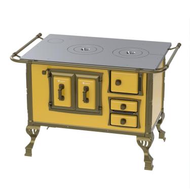 Imagem de Fogao a Lenha Venax n 2 Colonial Amarelo SE