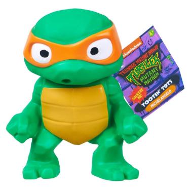 Imagem de Boneco Michelangelo Tootin` Turtle Tots - Tartarugas Ninja