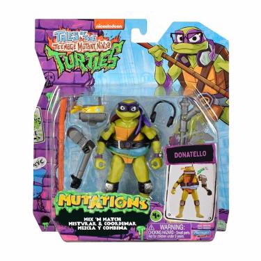 Imagem de Boneco Donatello de 10cm Mix `N Match - As Tartarugas Ninja