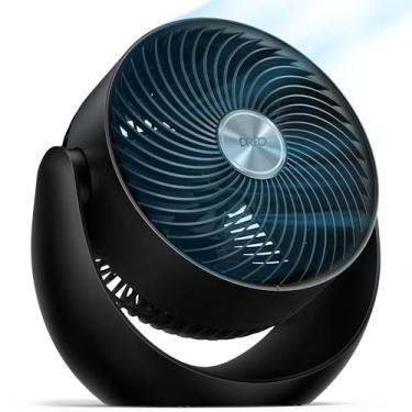 Imagem de Dreo Ventilador para quarto, ventiladores de chão para toda a sala, fluxo de ar forte de 12,2 m, inclinação ajustável de 120°, baixo ruído de 28 db, silencioso, 28 polegadas, 3 velocidades, novo