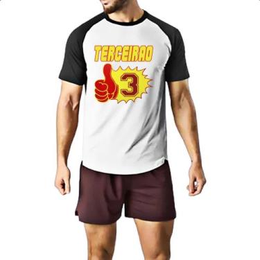 Imagem de Camiseta Raglan Terceirao Positivo 3 - Alearts, GG