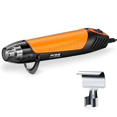 Imagem de Mini pistola de calor MOWIS 350 ℃ Pistola de ar quente 350 W soprador de ar quente manual de calor rápido com bocal refletor, temperatura ajustável para embalagem termorretrátil, pintura de