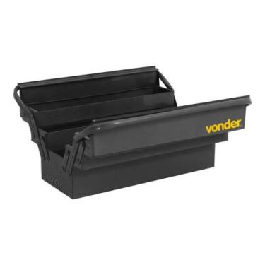Imagem de Caixa Metálica Para Ferramentas 5 Gavetas 50x20x19cm VONDER