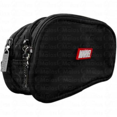 Imagem de Estojo Escolar 3 Divisórias Marvel Avengers Luxcel