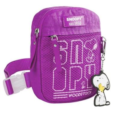Imagem de Bolsa Transversal P SNOOPY Colors SP2380LL Lilás - SEMAX