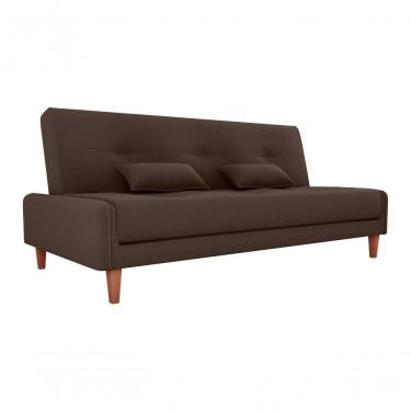 Imagem de Sofá Cama Premium 3 Lugares Casal Sem Braço 1,90 Larg Blanca Matrix Suede Marrom