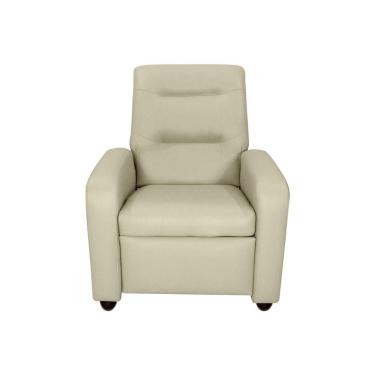 Imagem de Poltrona Do Papai Reclinável Classic Matrix Sintetico Bege
