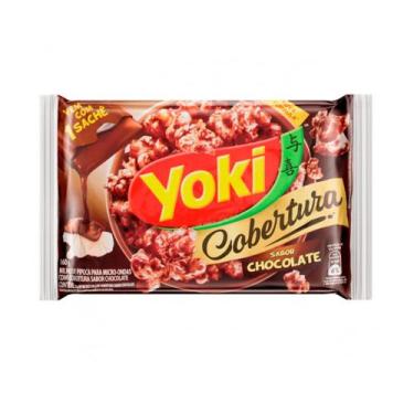 Imagem de Milho de Pipoca Sabor Cobertura de Chocolate Yoki 160g