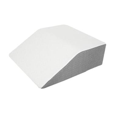 Imagem de ChuYiElegance Travesseiro de elevação de pernas de 8 polegadas, espuma viscoelástica, suporte firme para circulação, descanso de pernas lavável