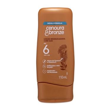 Imagem de Loção Bronzeadora com Cor FPS 6 Cenoura & Bronze 110ml