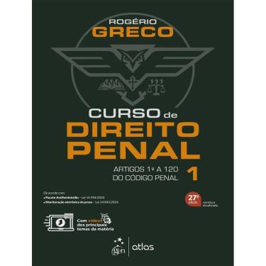 Imagem de Curso De Direito Penal - Vol. 1 - 27ª Ed
