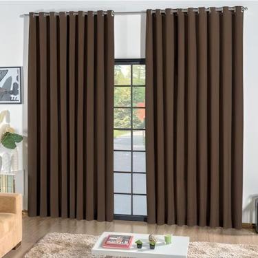 Imagem de Cortina Para Sala Ou Quarto 3,00x2,50 metros Grande Envio Rápido - Cid