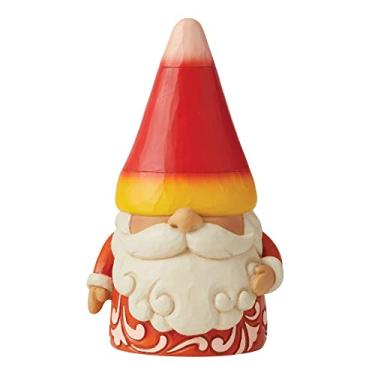 Imagem de Enesco Jim Shore Heartwood Creek Gnomo de milho doce pequena mas doce, estatueta de 14 cm, multicolorida