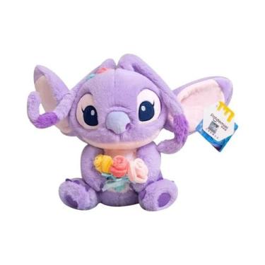 Imagem de Brinquedo De Pelúcia Disney Stitch De 25cm Em Posição De Combate, Pres
