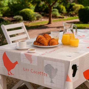 Imagem de Toalha De Mesa Térmica Impermeável Lisboa Vários Tamanhos - Alia, Gali