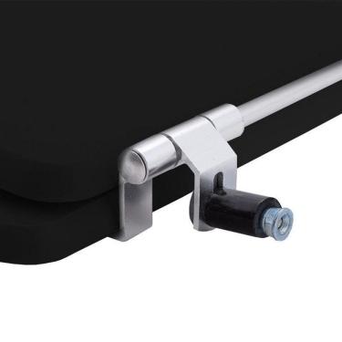 Imagem de Assento Sanitário Acrílico Calypso Preto Para Vaso Incepa