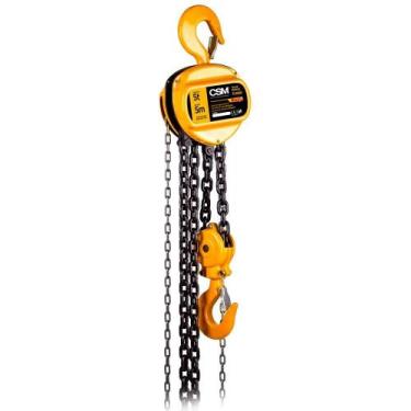 Imagem de Talha Manual 5 Toneladas com Corrente 5 Metros - CSM