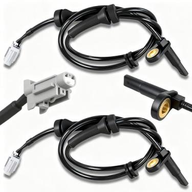 Imagem de Sensor de velocidade da roda ABS - Pacote com 2 - Compatível com Nissan Rogue 2014-2018, Rogue Select 2014, X-Trail 2013-2017, Renault Koleos 2016-2019 2.5L L4 - Substitui OEM # 47910-1DA1A