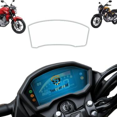 Imagem de Pelicula protetora do painel tela CB Twister 250 2016 até 2022 proteção de painel antirrisco
