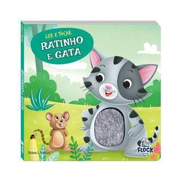 Imagem de Ler e tocar: ratinho e gata - Flock Editora