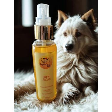Imagem de Óleo de Argan para Cães e Gatos 60 ML Pepitas Pet Hidratação, Brilho e