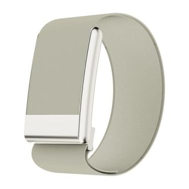 Imagem de UPZOBU Pulseira Hydroknit para Whoop MG, impermeável, secagem rápida, fácil instalação, para Whoop Life, cinza