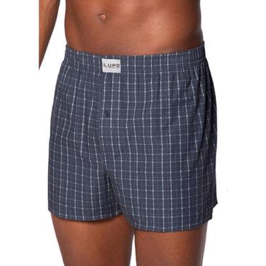 Imagem de Cueca Samba Canção Lupo 18613-001, Azul, GG