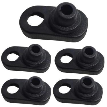 Imagem de Guarda Pó Tipo Sanfona Para Interruptor De Porta Regulável 5 Unidades 