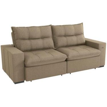 Imagem de Sofá Estofado Kappesberg Kairo S219-2 2 Lugares Retrátil 260cm - KAPPE