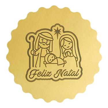 Imagem de Cortador Biscoito Natal Presépio Sagrada Família - DOCE IMPRESSO, 8cm