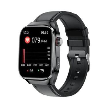 Imagem de Pulseira Inteligente De Saúde Masculina Com Monitoramento De ECG, Pres