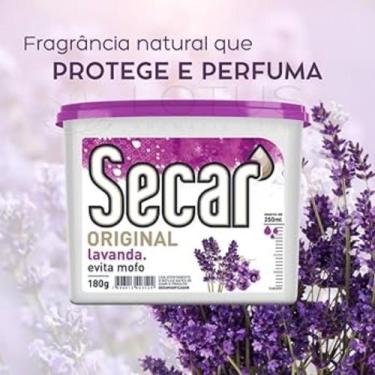 Imagem de Desumidificador Evita Mofo Secar Lavanda 180g