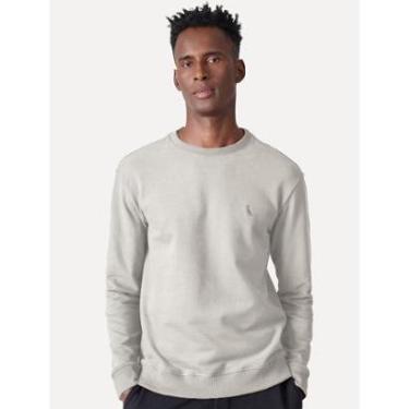 Imagem de Moletom Reserva Masculino Crewneck Suéter Londres Cinza Mescla-Masculino