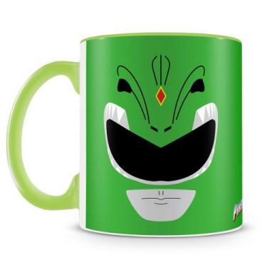 Imagem de Caneca Power Rangers Verde - Porcelana Personalizada - Amo Canecas