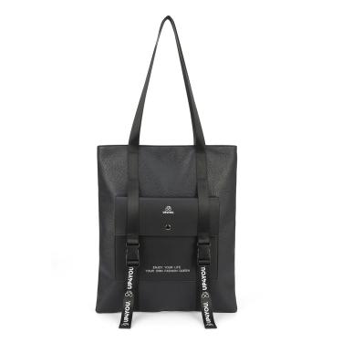 Imagem de BOLSA DE OMBRO TOTE FEMININA UP4YOU BU78257 PRETA Cor:Preto;Tamanho:Único;Gênero:Mulher