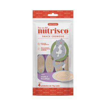 Imagem de Petisco Nutrisco Gatos Adultos Atum/Bacalhau 04 Unidades 14G