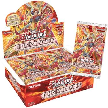 Imagem de Konami Yu-Gi-Oh! Duelistas Lendários: Vulcano Queima-almas, Box com 36 Booster Edição em Português