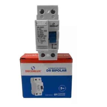 Imagem de Interruptor dr bipolar 40a 2p - DECORLUX
