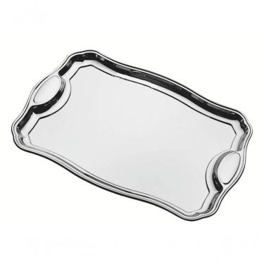 Imagem de Bandeja Retangular Tramontina Classic 49 X 34cm Em Aço Inox Com Alça